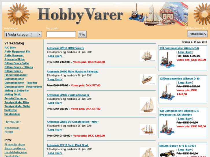 www.hobbyvarer.dk