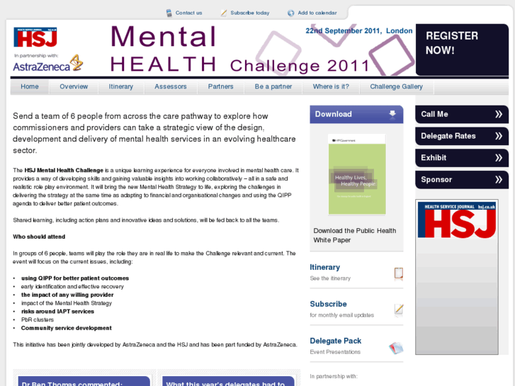 www.hsj-mhchallenge.com