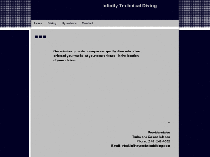 www.infinitytechnicaldiving.com