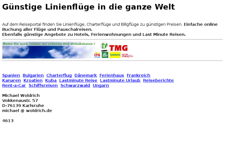 www.linienfluege.biz