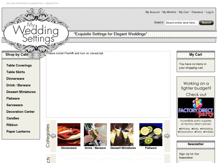 www.myweddingsettings.com