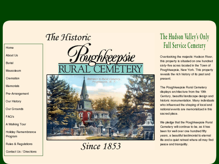 www.poughkeepsieruralcemetery.com
