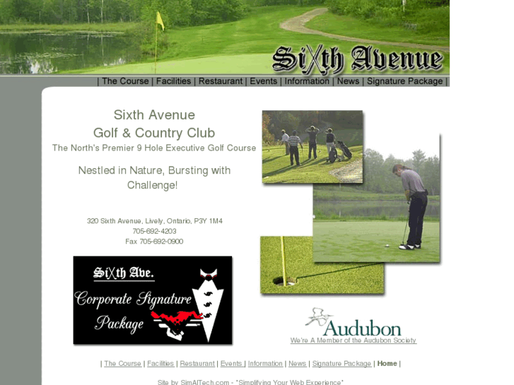 www.sixthavenuegolf.com