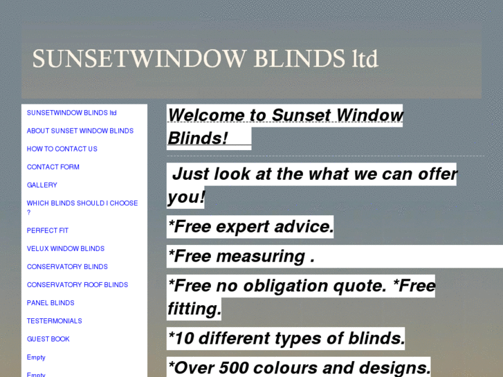 www.sunsetwindowblinds.com