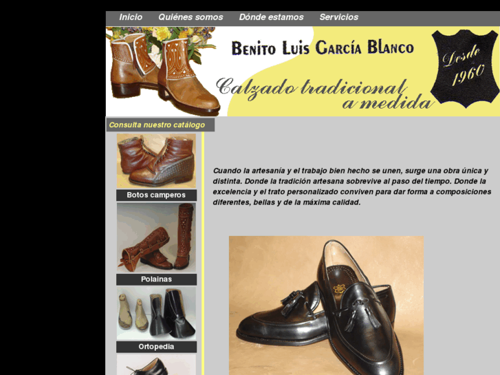 www.zapateriaamedida.es