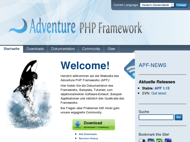 www.adventure-php-framework.org