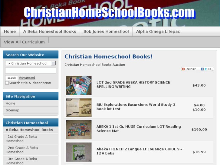 www.christianhomeschoolbooks.com