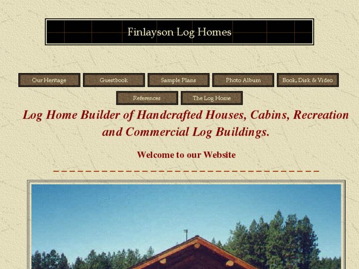 www.finlaysonloghomes.com