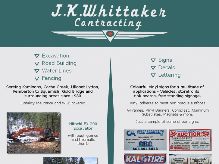 www.jkwhittakercontracting.com