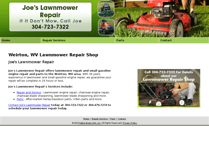 www.joeslawnmowerrepair.com