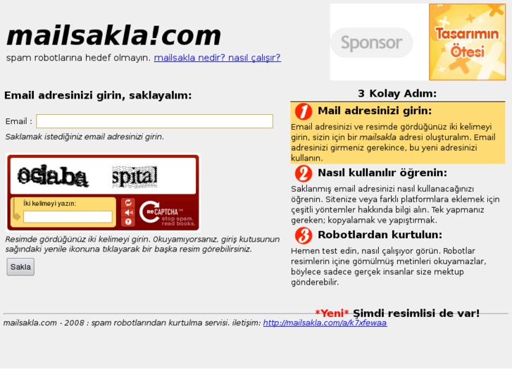 www.mailsakla.com