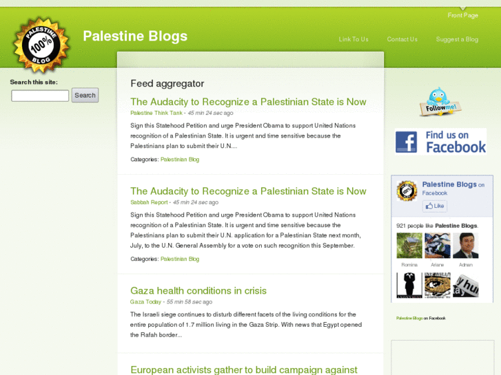 www.palestineblogs.com