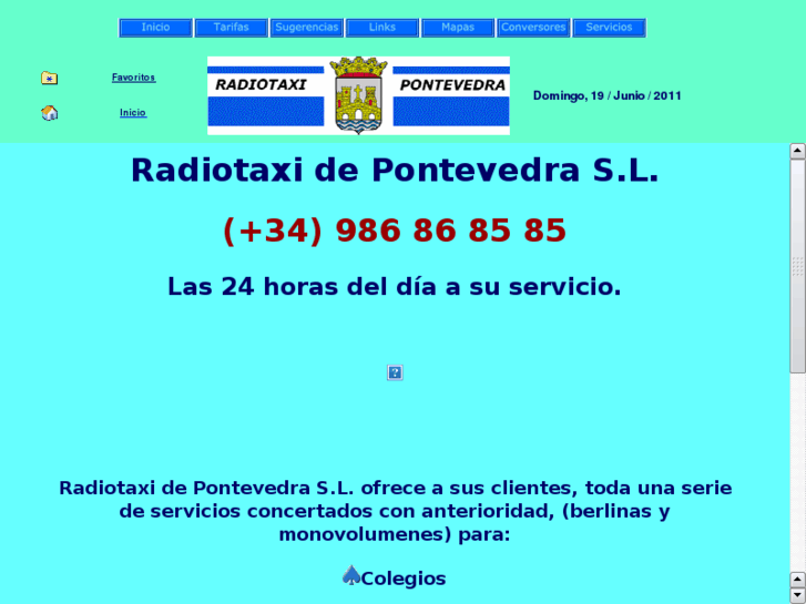 www.radiotaxidepontevedra.com