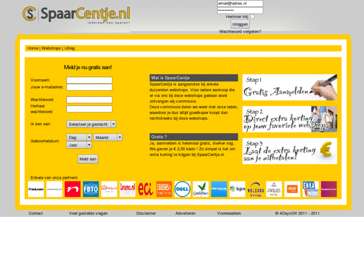 www.spaarcentje.nl