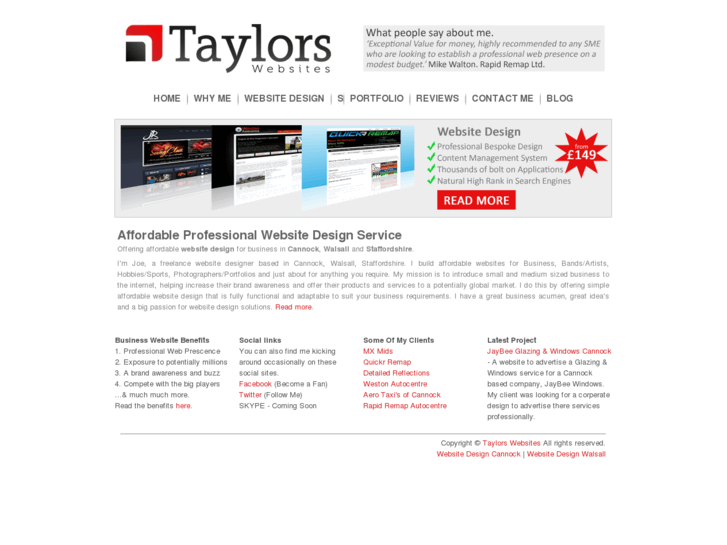 www.taylorswebsites.com