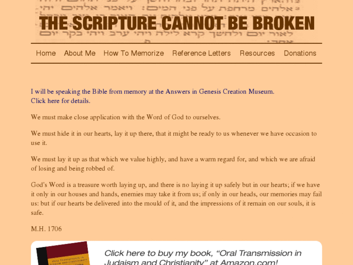 www.thescripturecannotbebroken.com