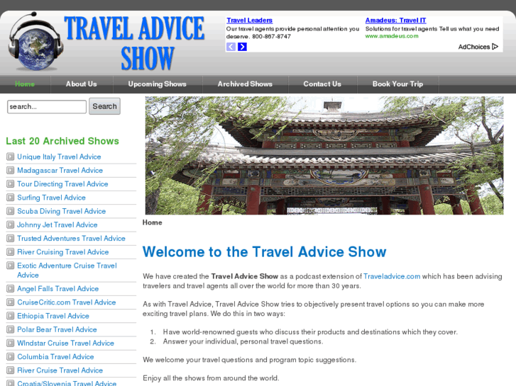 www.traveladviceshow.com