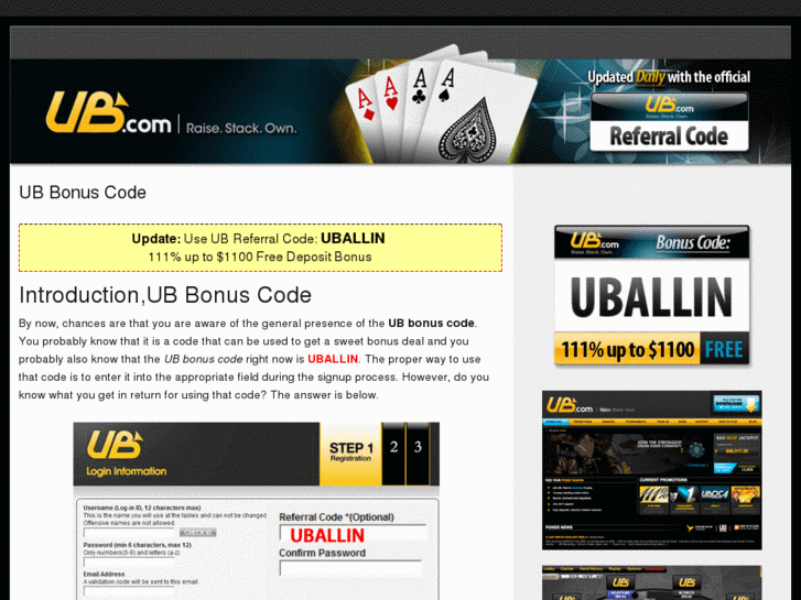 www.ub-bonuscode.org