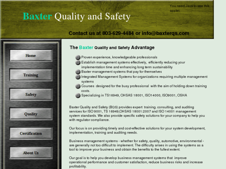 www.baxterqs.com