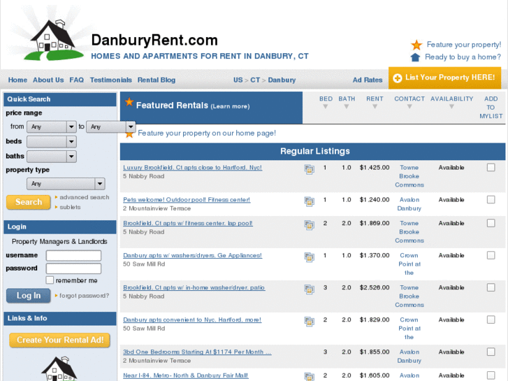 www.danburyrent.com