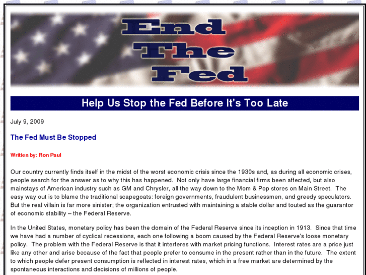 www.end-the-fed.com