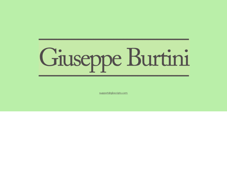 www.giuseppeburtini.com