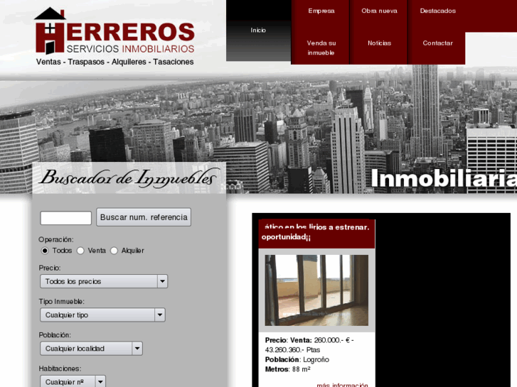 www.inmobiliariaherreros.com