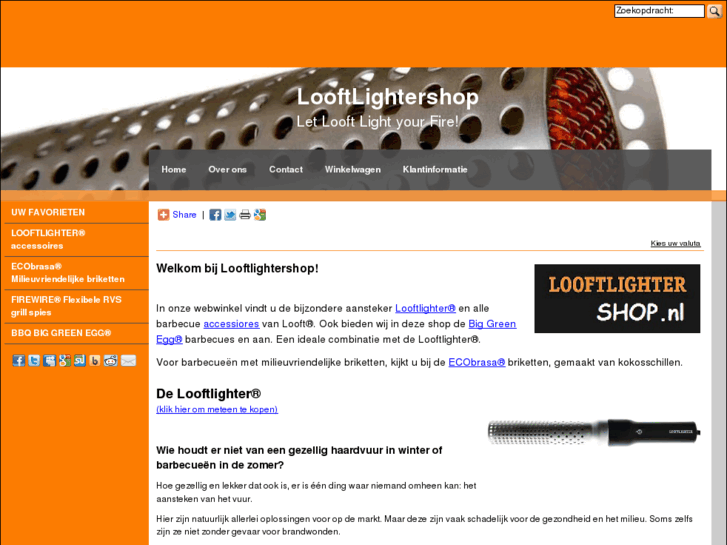 www.looftlightershop.nl