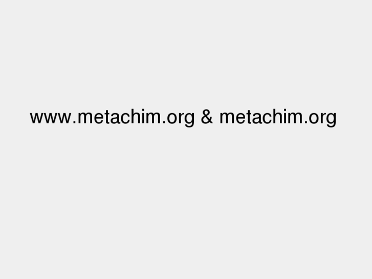 www.metachim.org