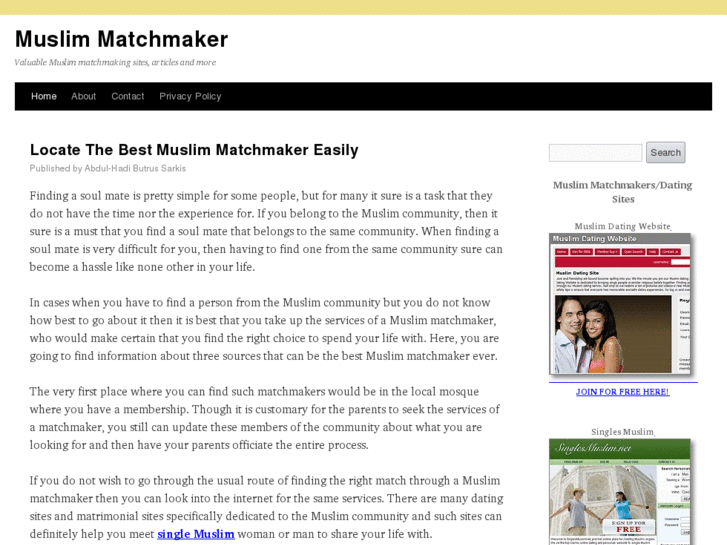 www.muslimmatchmaker.org