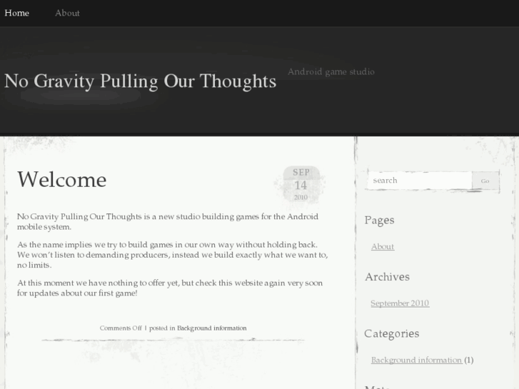 www.nogravitypullingourthoughts.com