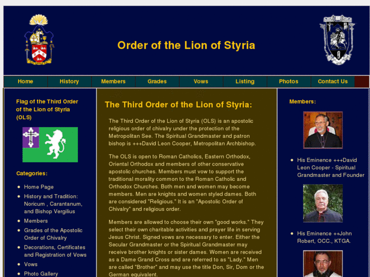 www.orderofthelionofstyria.com