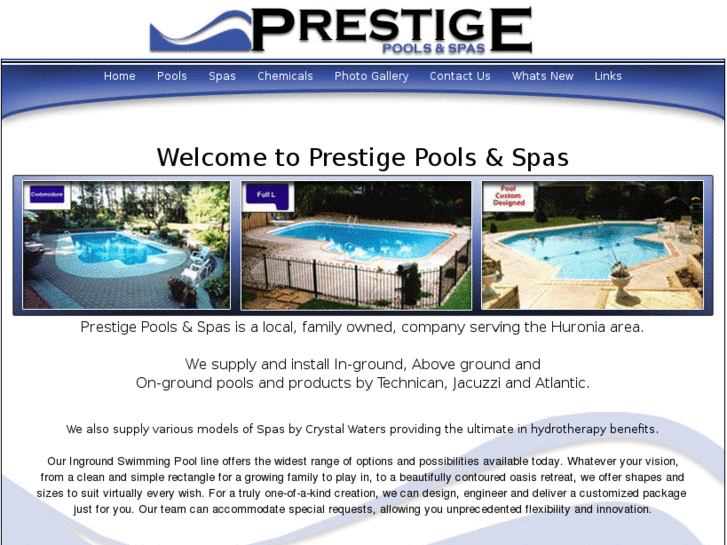 www.prestigepoolsspas.com