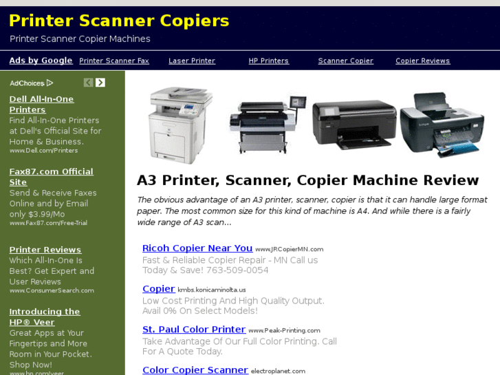 www.printerscannercopiers.info