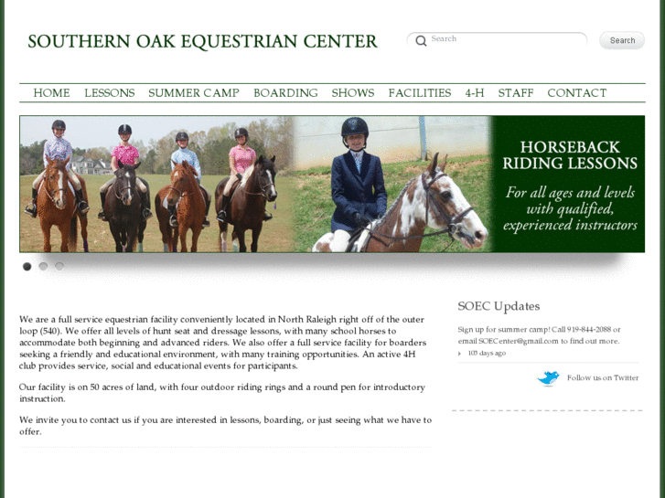 www.southernoakequestriancenter.com