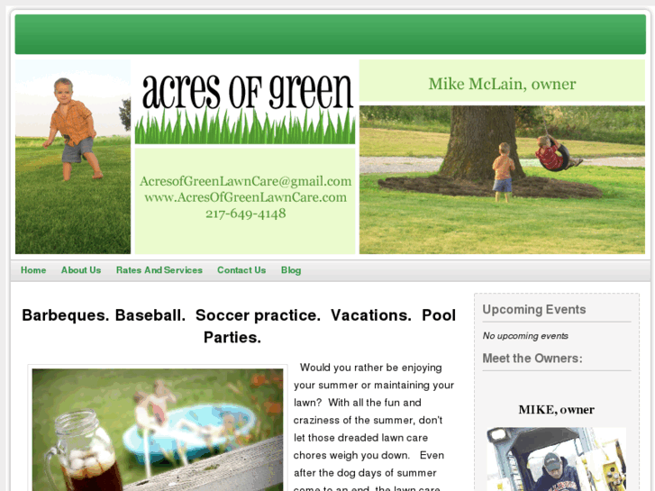 www.acresofgreenlawncare.com