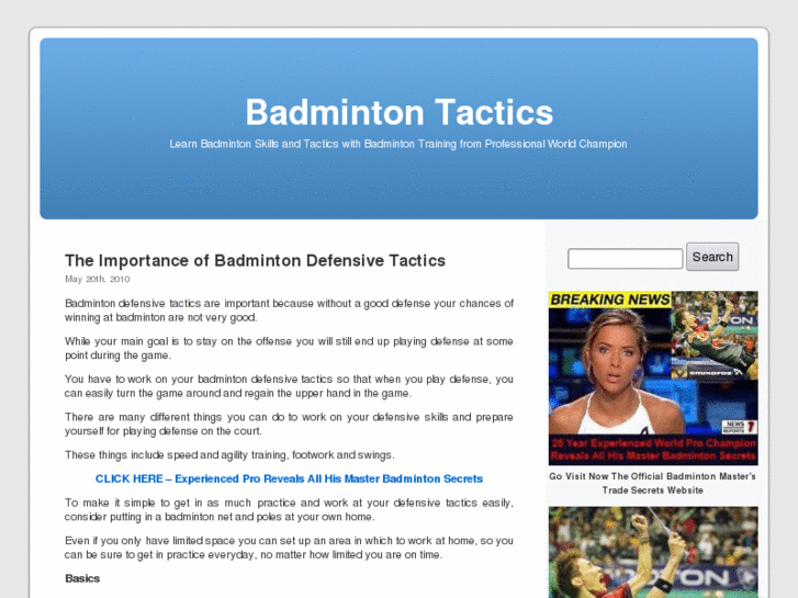 www.badmintontactics.com