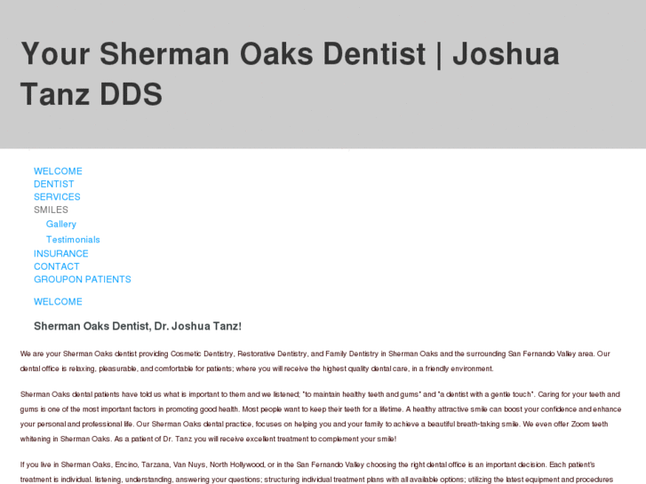 www.dentistofficeshermanoaks.com