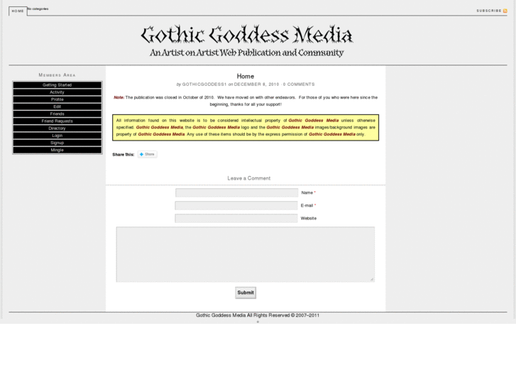 www.gothicgoddessmedia.com