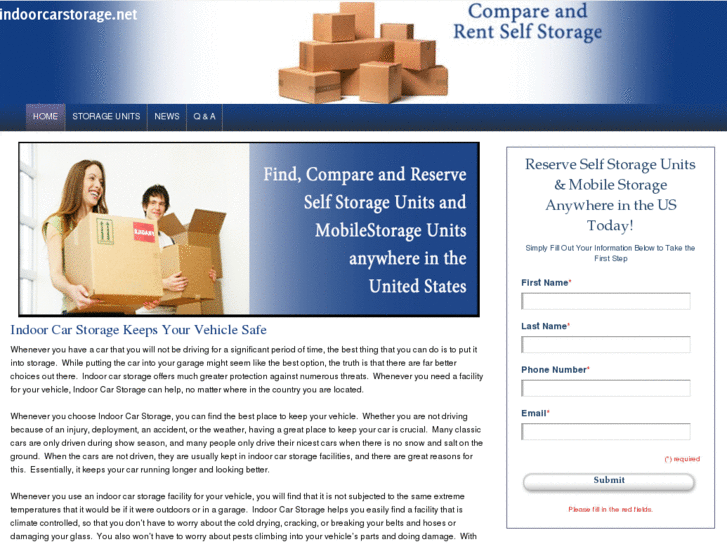 www.indoorcarstorage.net