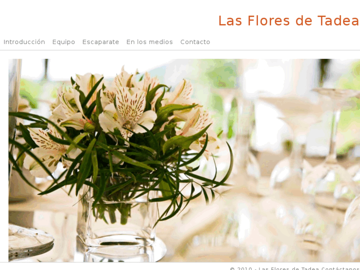 www.lasfloresdetadea.com