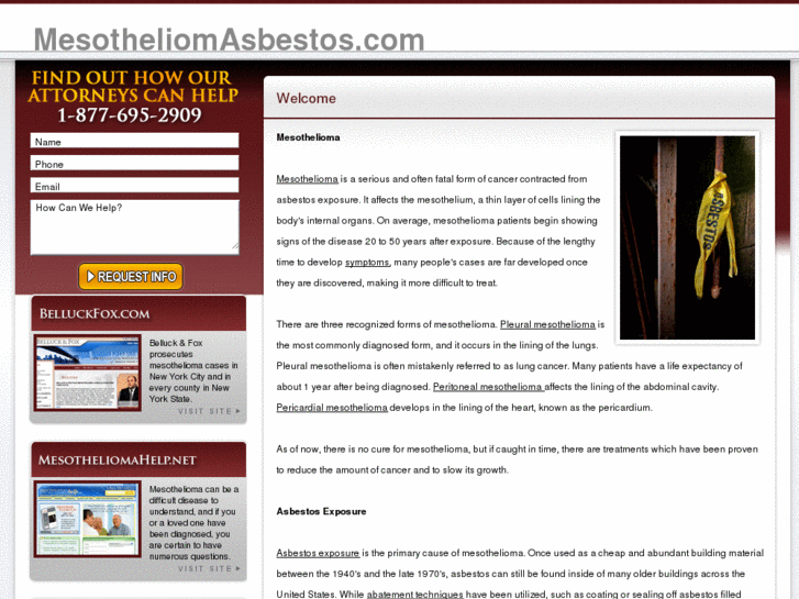 www.mesotheliomasbestos.net