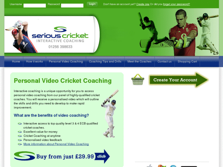 www.seriouscricketcoaching.com