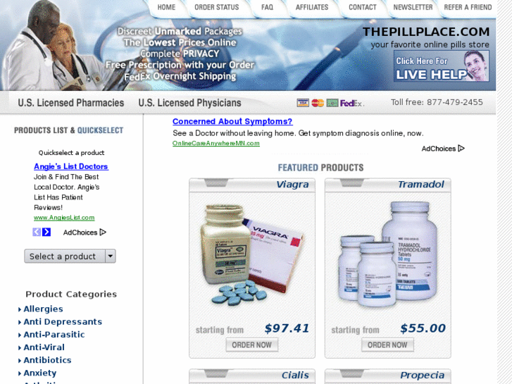 www.thepillplace.com