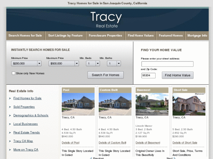 www.tracy-homes-for-sale.com