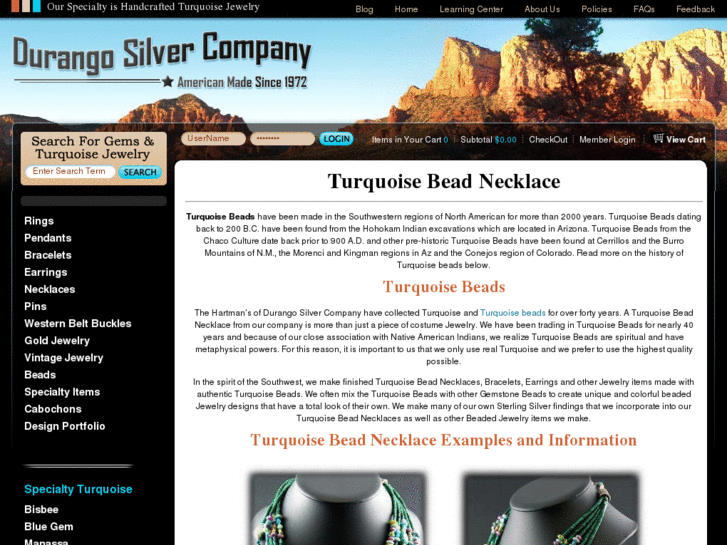 www.turquoisebeadednecklace.com