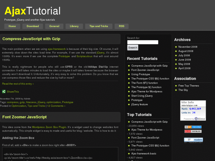 www.tutorialajax.com