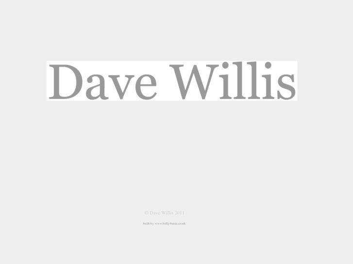 www.davewillis.co.uk