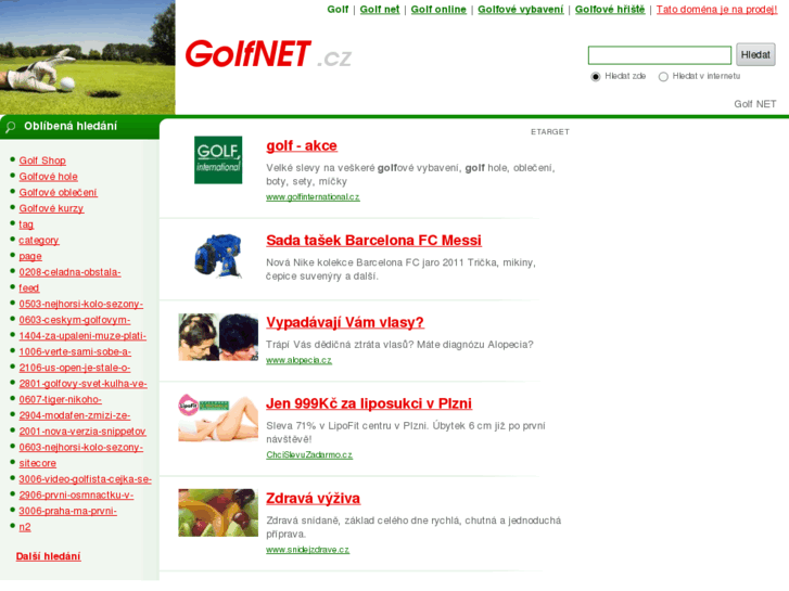 www.golfnet.cz