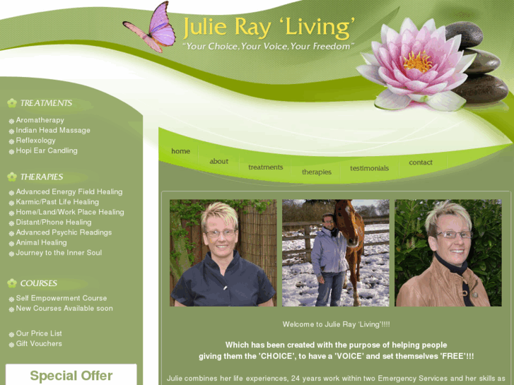 www.julierayliving.com